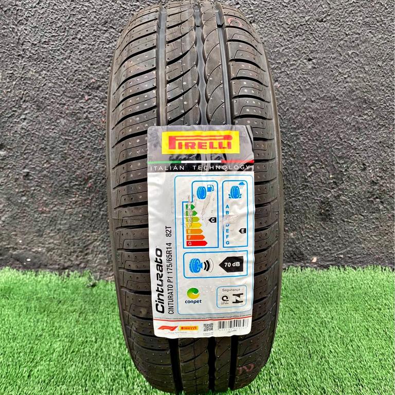 Pneu Aro 14” 175/65R14 Pirelli 82T Cinturato P1 na Magazine Luiza
