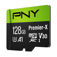 PNY Cartão De Memória Flash 128 GB Premier-X Class 10 U3 V30 MicroSDXC - 100 MB/s, Classe 10 na Amazon