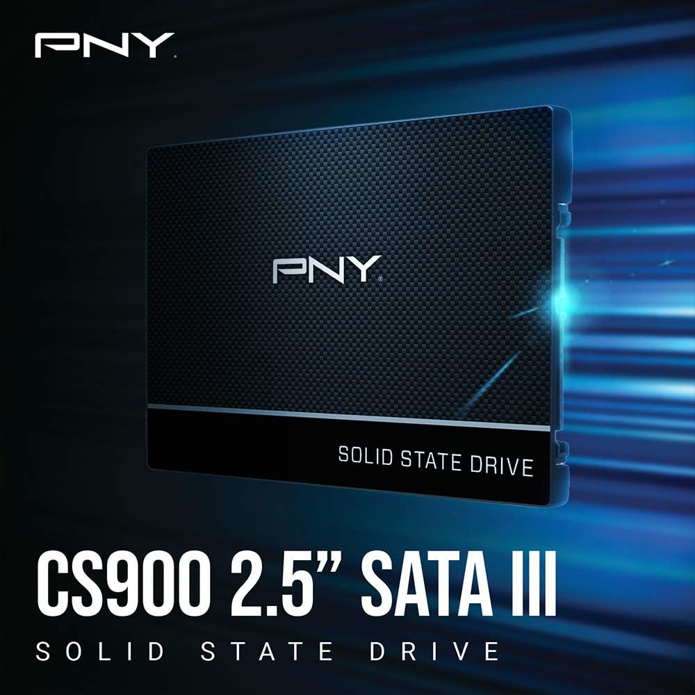 PNY CS900 1TB 3D NAND 2,5″ SATA III Unidade de estado sólido interno (SSD7CS900-1TB-RB) na Amazon