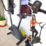 Polimet POLI-163 - Bicicleta Ergométrica, tração mecânica, Preto na Amazon