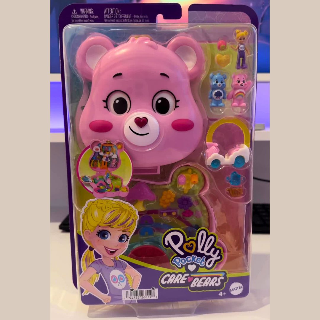 Polly Pocket, Brinquedo Estojo Ursinhos Carinhosos com 3 Microbonecas e Acessórios Temáticos, Mattel na Amazon