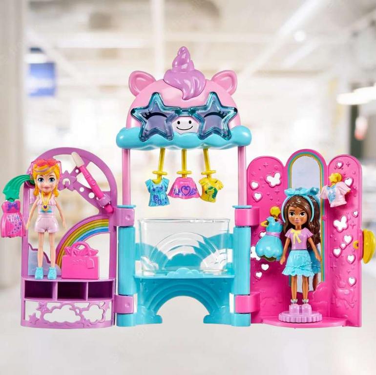Polly Pocket Conjunto de Brinquedo Boutique de Moda na Amazon