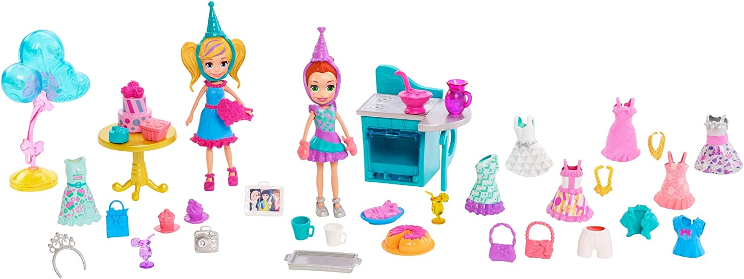 Polly Pocket Pacote Festa De Aniversário – Fun Brinquedos na Amazon