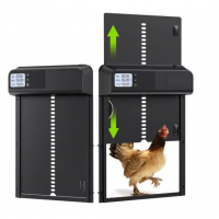 Porta Automática De Galinheiro, Abridor De Porta De Frango De Alumínio na Aliexpress