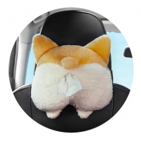 Porta Lenço Com Formato De Cachorro Para Carro na Aliexpress