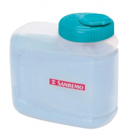 Porta Sabão Em Pó Plástico Com Tampa, Capacidade 1kg, Cor Transparente, Linha Hydrus, Sanremo. na Amazon