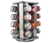 Porta Temperos Condimentos 16 Potes Giratorio Quadrado Inox – Mm House na Magazine Luiza