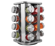 Porta Temperos Condimentos 16 Potes Giratorio Quadrado Inox – Mm House na Magazine Luiza