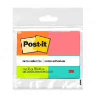 Post-it, 3M, Bloco De Notas 4 Blocos, 50 Folhas Cada Multicor na Amazon