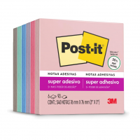 Post-it, 3M, Bloco De Notas Adesivas, Coleção Paixão Por Viajar, 76x76mm, 540 Folhas na Amazon