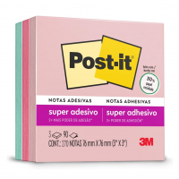 Post-it, 3M, Blocos De Notas Adesivas, Coleção Paixão Por Viajar, 76mm X 76mm, 270 Folhas na Amazon