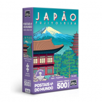 Postais Do Mundo: Japão - Fujiyoshida - Quebra-cabeça Nano - 500 Peças - Toyster Brinquedos na Amazon