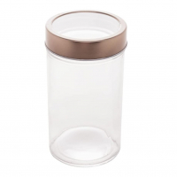 Pote De Vidro Com Tampa De Acrílico Gastro Rosé 500ml - Lyor na Amazon