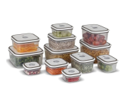 Pote Hermetico Electrolux, 12 unidades, A23122901, cinza na Amazon