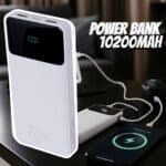 Power Bank 10200mAH, Bateria Portátil Universal, Carga Rápida, Display Indicador, Entradas Micro USB e USB-C, 2 Portas USB-A, Branco, PB102WH, ELG na Amazon