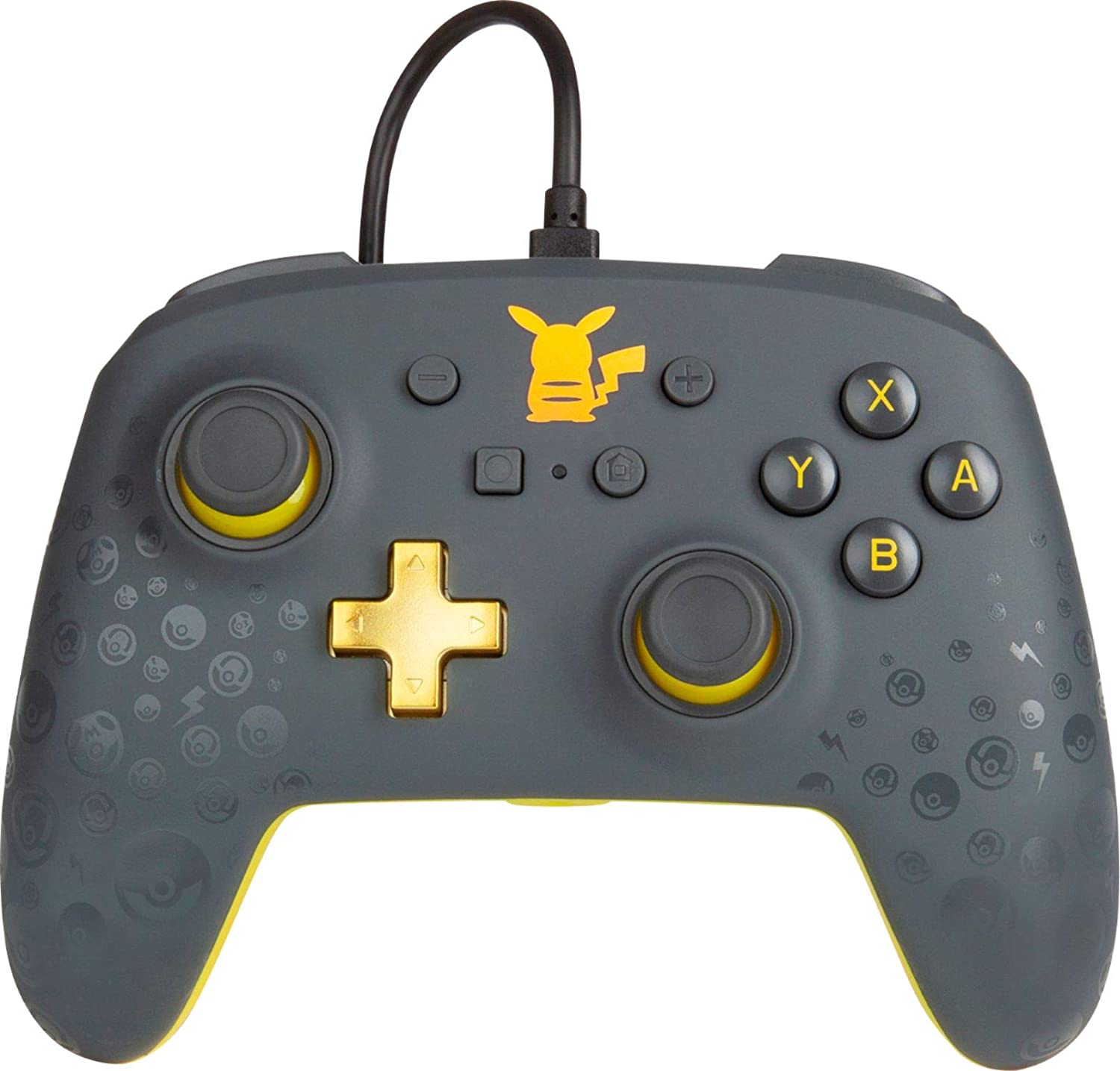 Powera 1517916-01 Controle P/ Nsw Enhanced Enwired Pikachu Gray – Nintendo_switch na Amazon