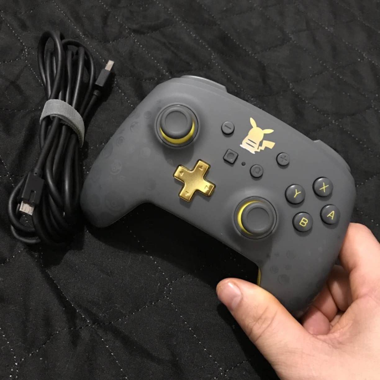 Powera 1517916-01 Controle P/ Nsw Enhanced Enwired Pikachu Gray – Nintendo_switch na Amazon