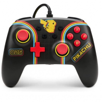 PowerA Enhanced Wired Controller For Nintendo Switch - Pikachu Arcade na Amazon