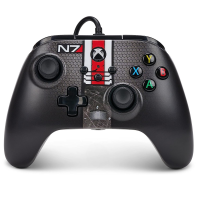 PowerA Enhanced Wired Controller For Xbox Series X|S – Mass Effect N7 na Amazon