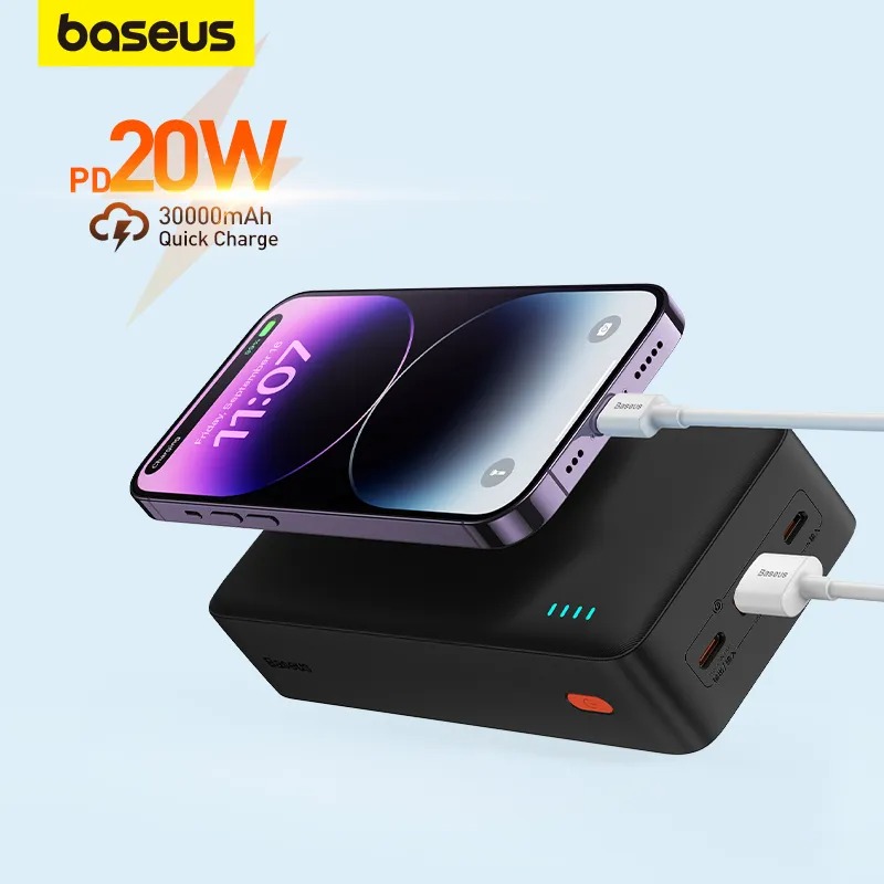 Powerbank Baseus 20W 30000mAh Iphone na Aliexpress