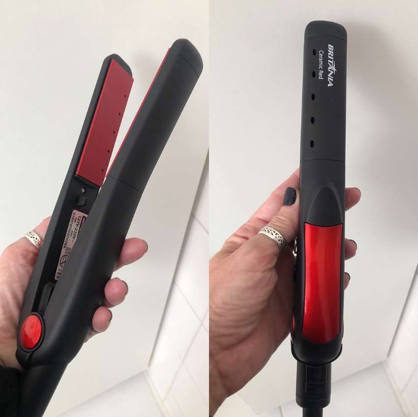 Prancha, Ceramic red Bpr01, 30w, Preto, Bivolt, , Britânia na Amazon
