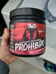Pré-Treino Prohibido 3VS Nutrition – Energia e Disposição! Explosão de força em seus músculos. Vasodilatação. … (Algodão Doce, 360 g) na Amazon