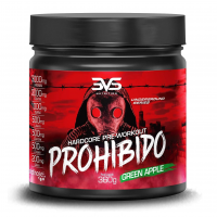 Pré Treino Prohibido Hardcore Pre-Workout, 3VS Nutrition - Suplemento Energético na Amazon