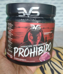 Pré Treino Prohibido Hardcore Pre-Workout, 3VS Nutrition – Suplemento energético – 2 gr de Beta Alanina – Para homens e mulheres – Estimulante para treino – Energia e foco – Explosão de força em seus músculos! na Amazon