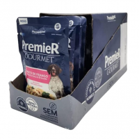 Premier Gourmet Para Cães Adultos De Porte Méd/Grd Sabor Frango 85g - Caixa Com 20 Unidades na Amazon