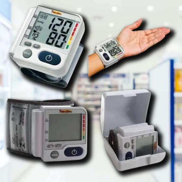 Premium Aparelho de Pressão Digital de Pulso – 2 pilhas/baterias do tipo aaa na Amazon