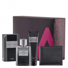 Presente Exclusive In Black Especial 4 Produtos - Avon na Avon