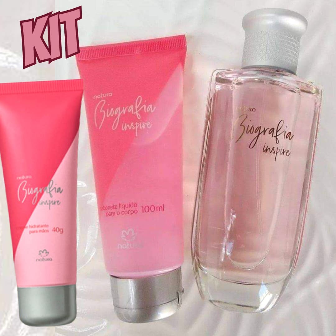 Presente Natura Biografia Inspire Feminino na Natura