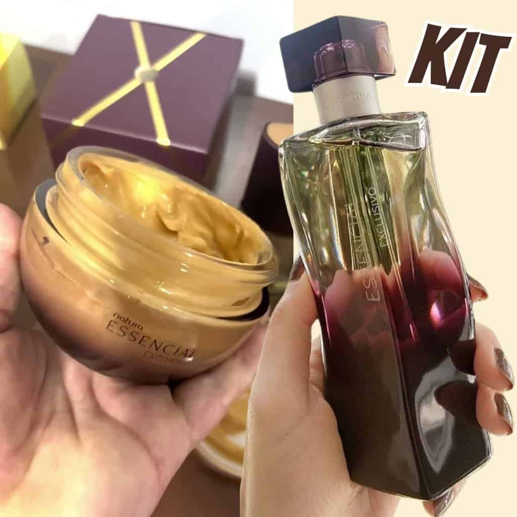 Presente Natura Essencial Exclusivo Feminino com Hidratante Iluminador na Natura