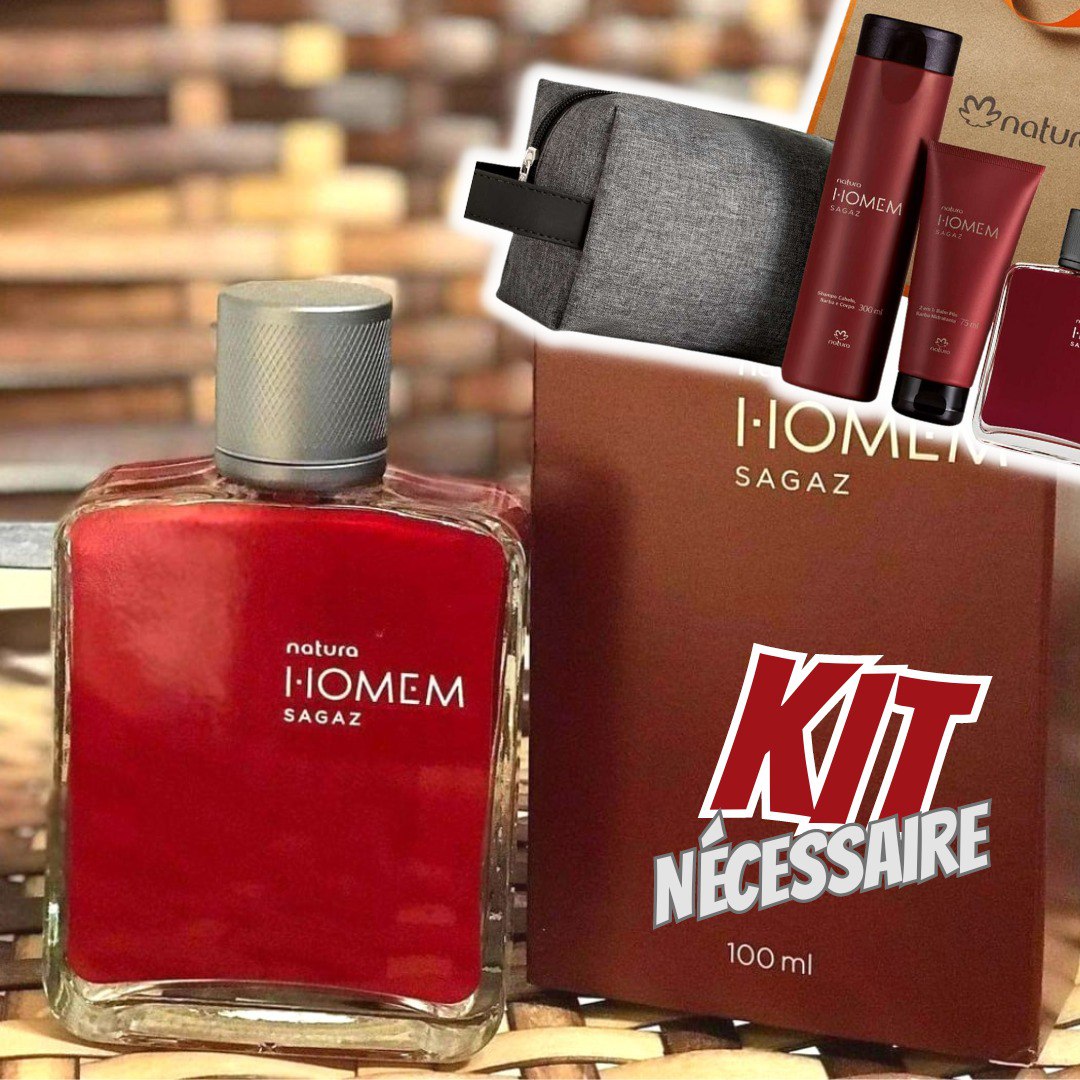 Presente Natura Homem Sagaz com Nécessaire Multiúso na Natura