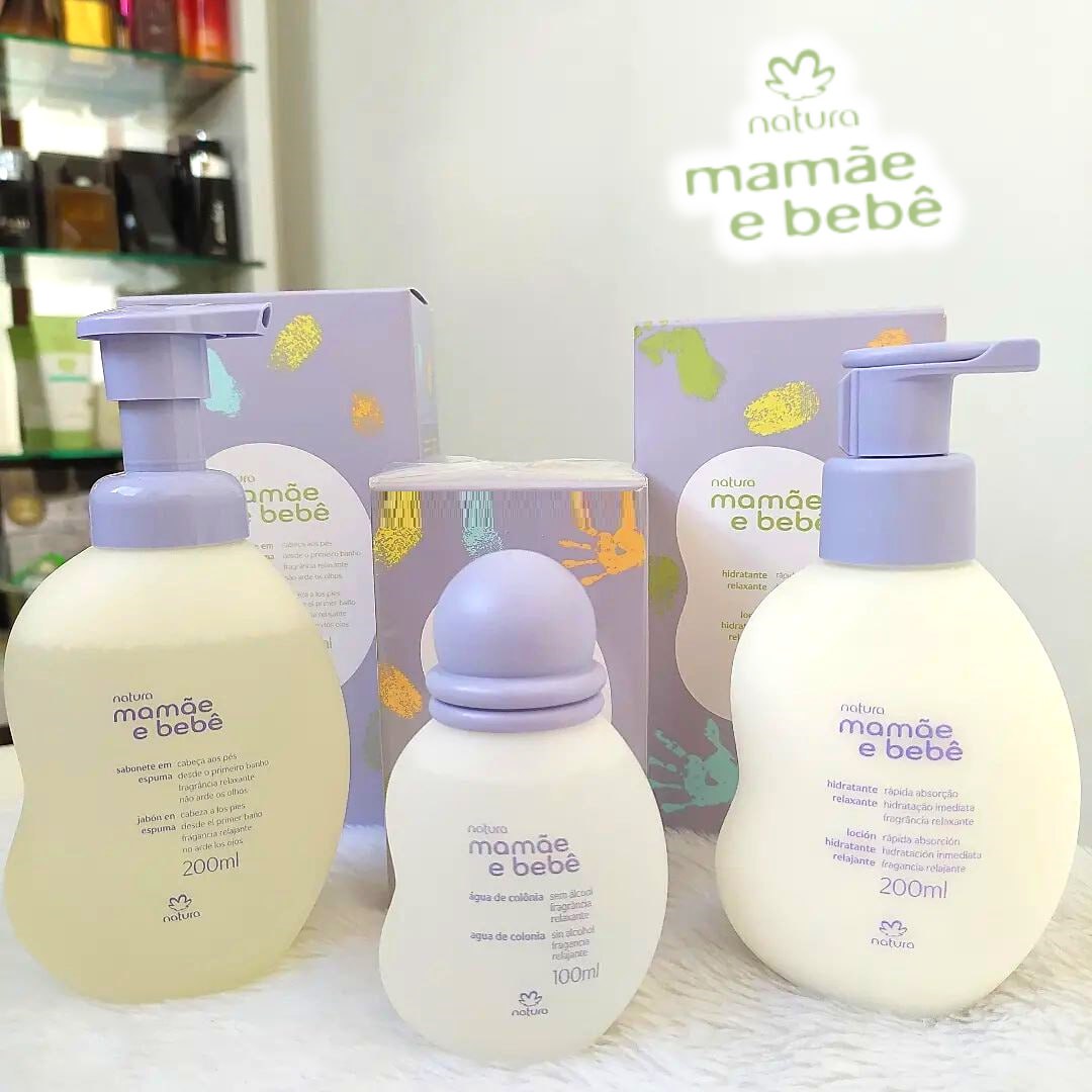 Presente Natura Mamãe e Bebê Relaxante na Natura