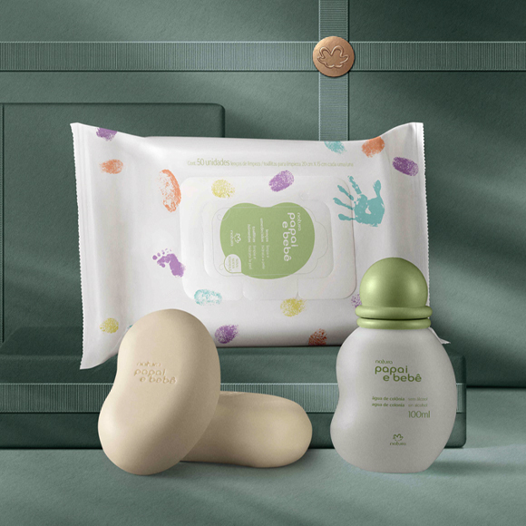 Presente Natura Momento Papai e Bebê na Natura