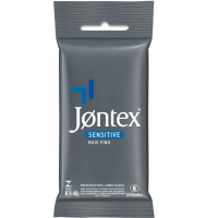 Preservativo Camisinha Jontex Sensitive - 6 Unidades na Amazon