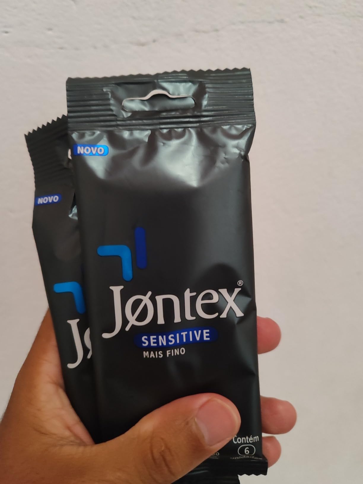 Preservativo Camisinha Jontex Sensitive – 6 Unidades na Amazon