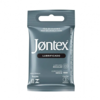 Preservativo Jontex Lubrificado 3 Unidades na Pague Menos