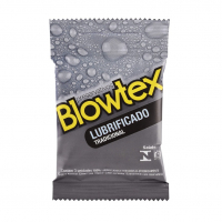 Preservativo Lubrificado, Blowtex, Branco, 3 Unidades na Amazon
