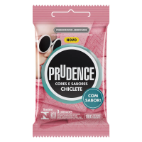 Preservativo Prudence Chiclete 03 Unidades na Pague Menos