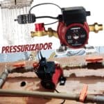 Pressurizador de Água Pl20 20 Mca 220V, Lorenzetti,7541017, Vermelho/Preto, Pequeno na Amazon