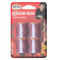 Prime Grill Acendedor Solido Blister, 4 Unidade na Amazon