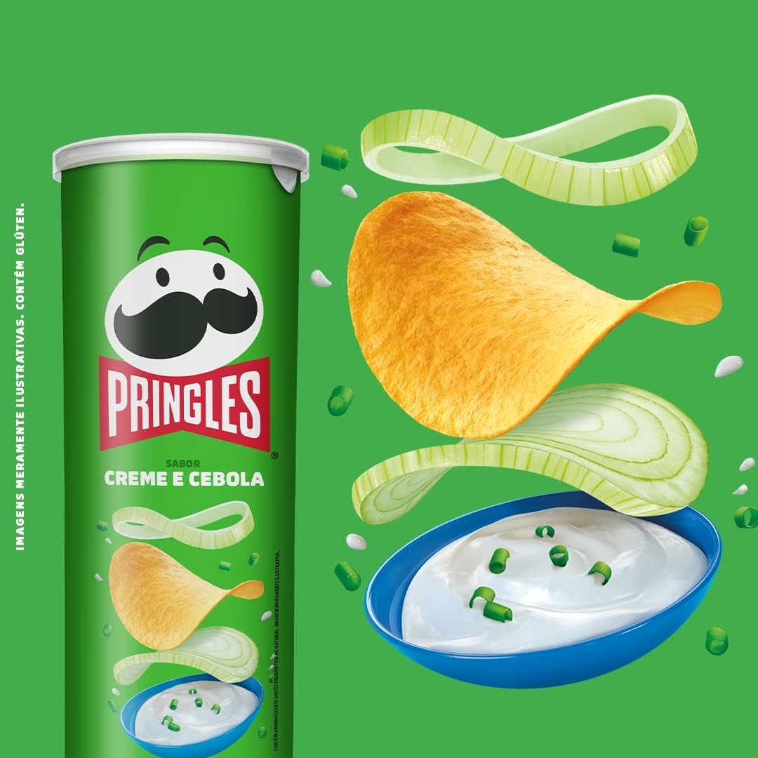 Pringles Creme & Cebola 109g na Amazon