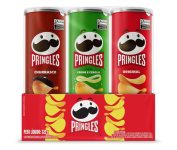 Pringles Pack Promo Salgadinho de Batata Frita 3 Sabores – Original, Creme e Cebola e Churrasco na Amazon