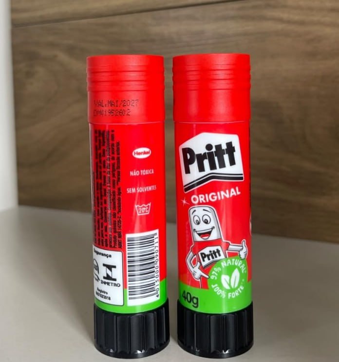 Pritt Cola em Bastão, ideal para escola ou escritório, Cola para artesanato excelente para trabalhos de colagens, Cola escolar segura para crianças, 1x40g na Amazon