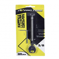 Pro Tork Antena Corta Pipa Para Moto 7 Estágios Retrátil 3/8 - Presa No Espelho Cromado na Amazon