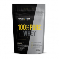 Probiótica 100% Pure Whey Nova Fórmula - 900G Refil Baunilha - na Amazon