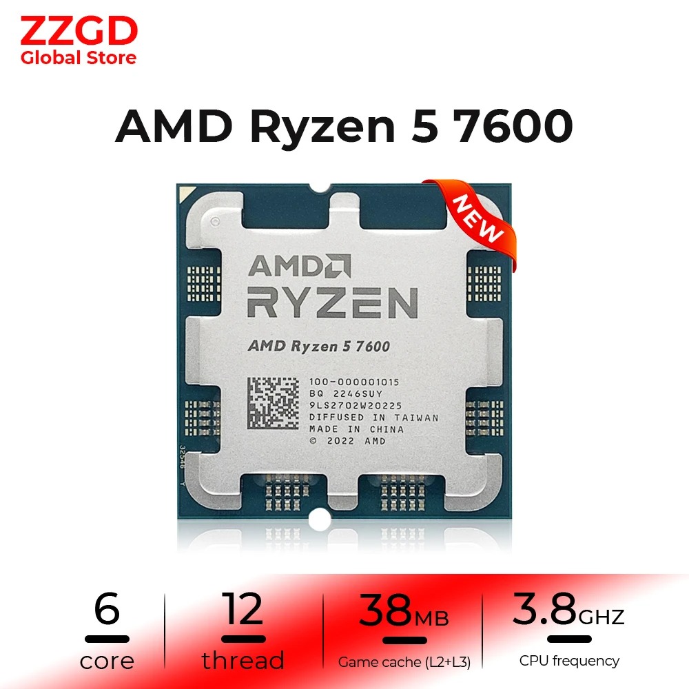 Processador AMD Ryzen 5 7600 na Aliexpress