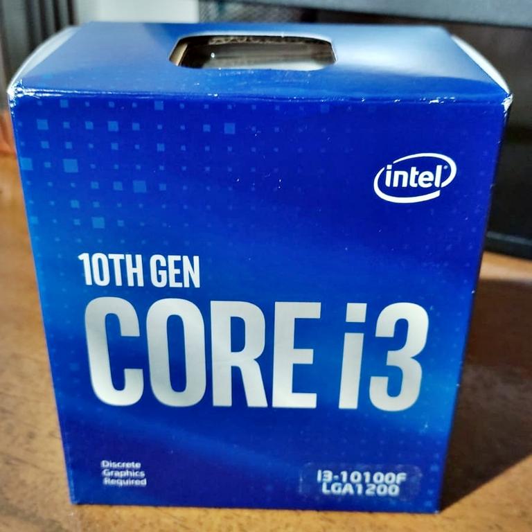 Processador Intel Core i3-10100F, Cache 6MB, 4.30 GHz, LGA 1200 – BX8070110100F na Amazon